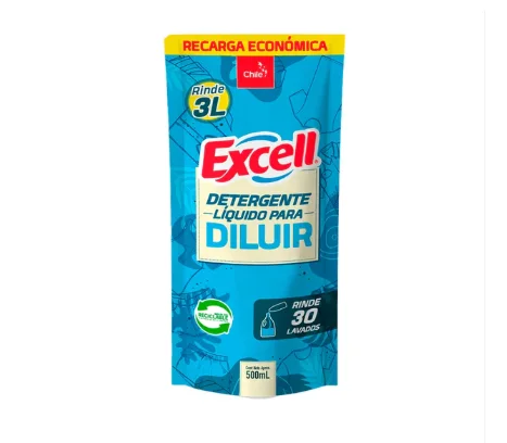 SUAVIZANTE LIQUIDO DILUIR DOYPACK EXCELL 500CC