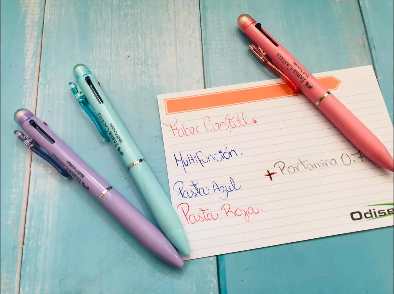 BOLIGRAFO 3 EN 1 PASTA AZUL-ROJO + PORTAMINA 0.7 FABER 138994