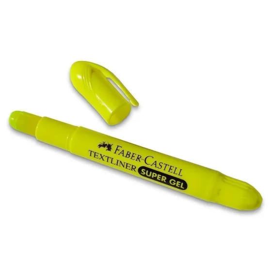 DESTACADOR GEL AMARILLO FABER 155707