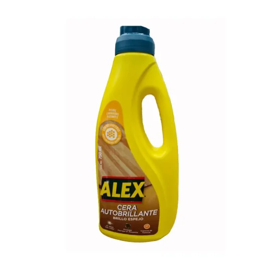 CERA LIQUIDA 1LT AUTOBRILLANTE ALEX PISO FLOTANTES