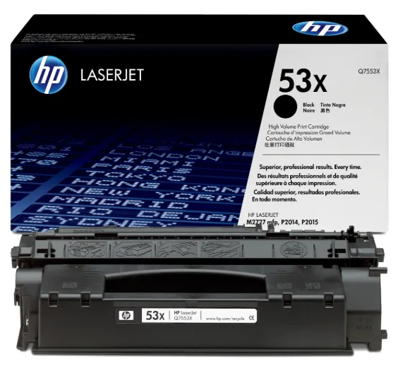 TONER HP Q7553X 7000PAG P/M2727 2014 2015