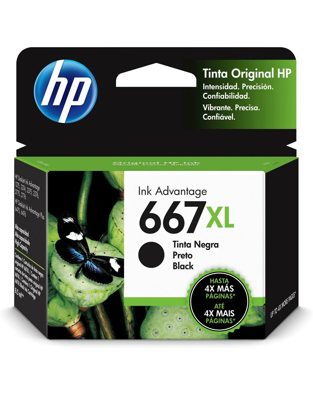 CARTRIDGE HP N667XL NEGRO 8.5ML