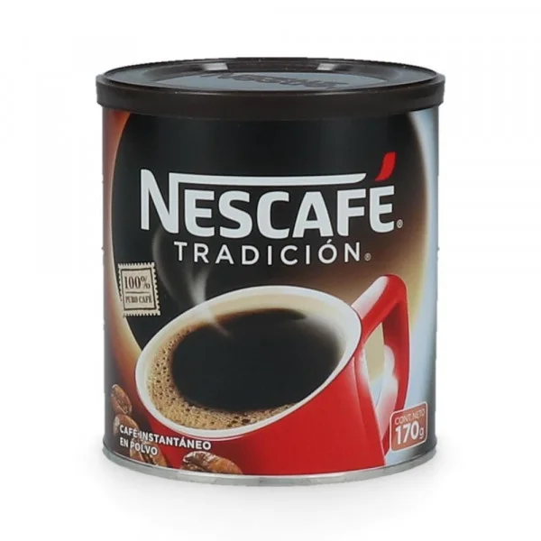 CAFE 170GR NESCAFE TRADICIONAL POLVO TARRO