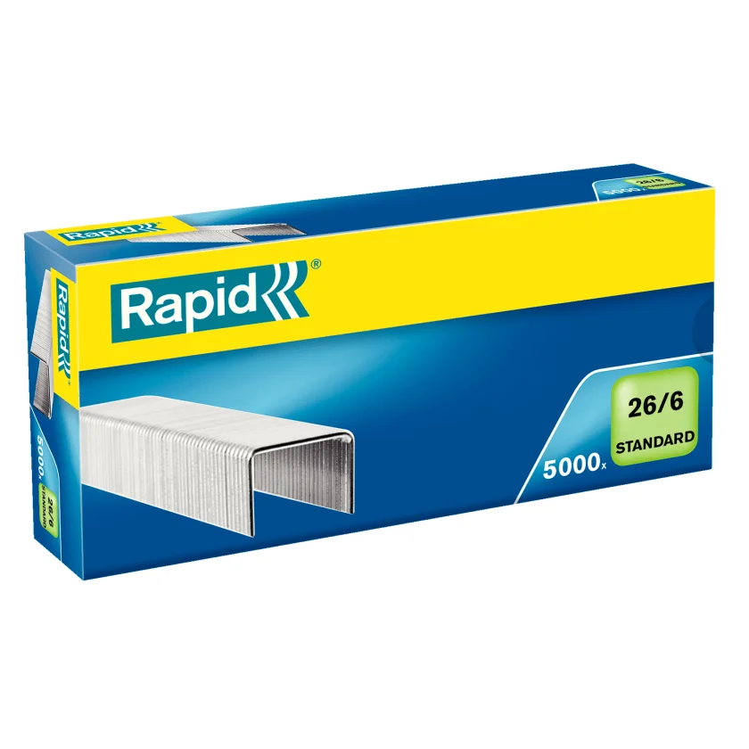 CORCHETE 26/6 RAPID 5000 UND 20HJS 6mm
