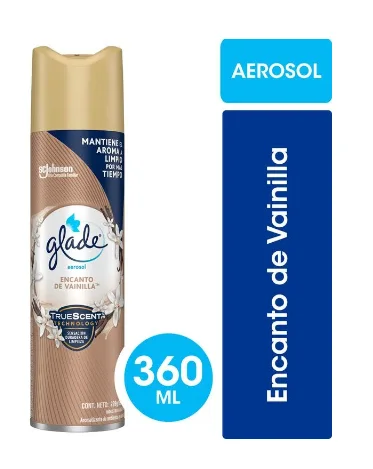 DESODORANTE AMBIENTAL VAINILLA TM GLADE 360CC