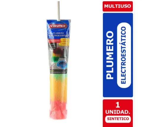 PLUMERO PVC 58CM VIRUTEX LAVABLE