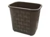 PAPELERO 9LT PLASTICO RECTANGULAR CANASTO