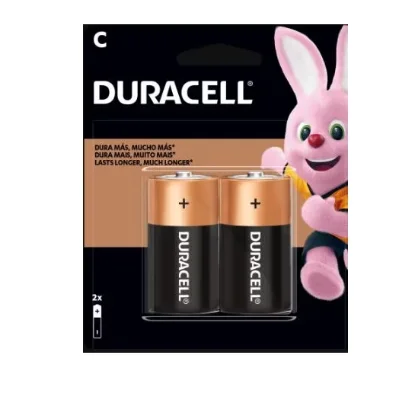 PACK 2 PILAS C DURACELL