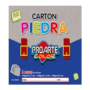 BOLSON CARTON PIEDRA 6 UND PROARTE 25630-7