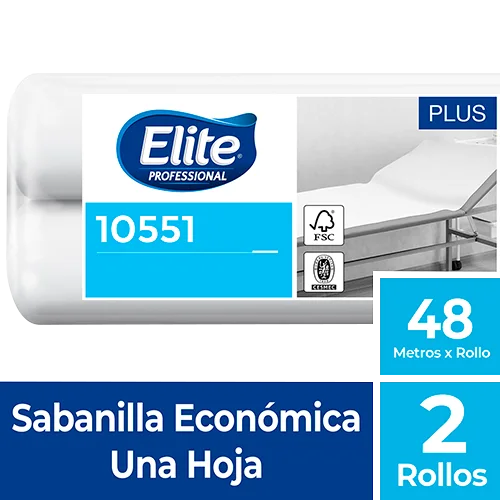 SABANILLA MEDICA ELITE 2RLL 50X48MT.EX.BLANCOi