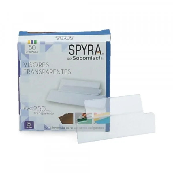 VISOR PLASTICO 50 UND SOCOMISCH