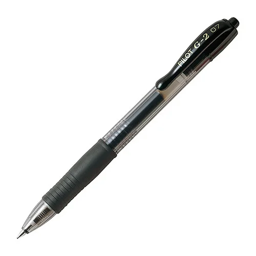 LAPIZ TINTA GEL 0.7 PILOT G2 NEGRO RETRACTILi