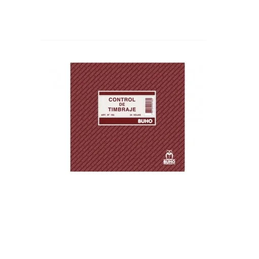 LIBRO CONTROL TIMBRAJE 26 HJS ART 165 BUHO