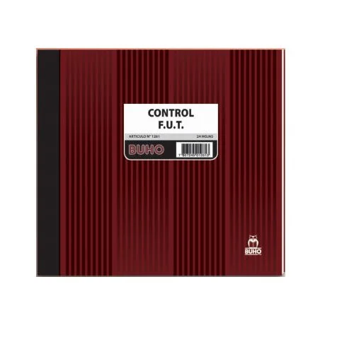 LIBRO CONTROL FUT 24 HJS ART 1261 BUHO