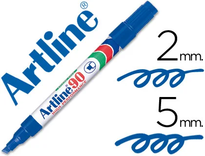 PLUMON PERMANENTE ARTLINE 90 AZUL P.BISELADAi