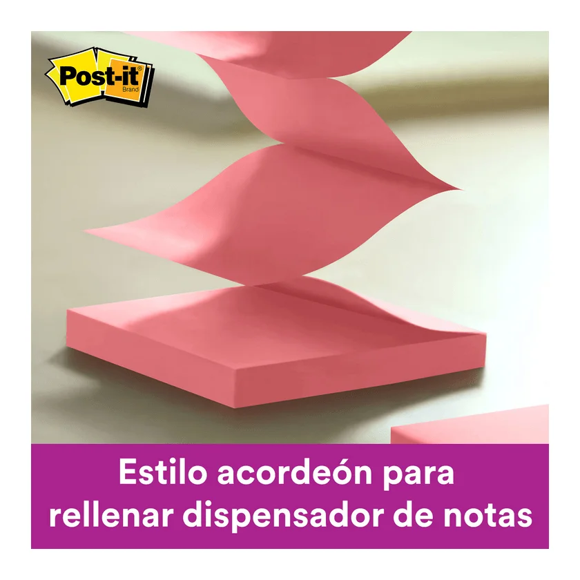 POST IT Z COLOR 3M POP-UP R330 100 HJS 6UND 3COLORES