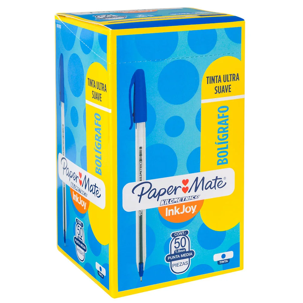 LAPIZ PASTA KILOMETRICO AZUL 1.0 PAPER MATTE