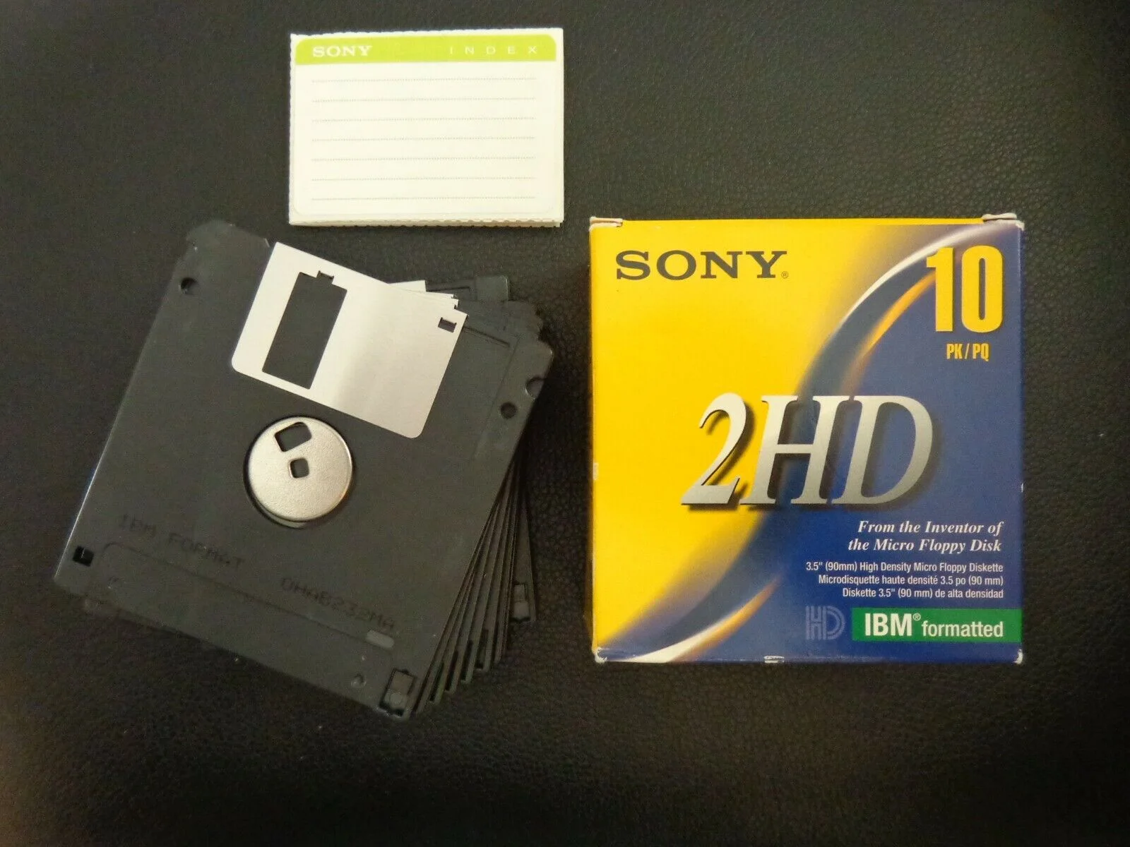 DISKETTE SONY MF 2HD 3.5 10 UNIDADES