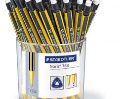 PORTAMINA 0.5 STAEDTLER PLASTICO 773 AMARILLO NEGRO