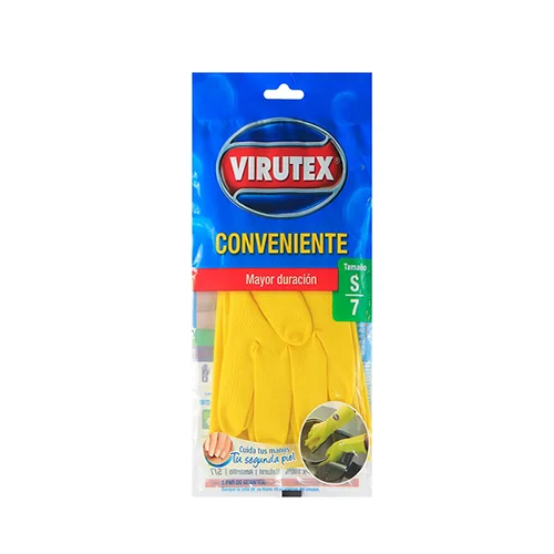 GUANTES DE GOMA S VIRUTEX MULTIUSO PRO N7