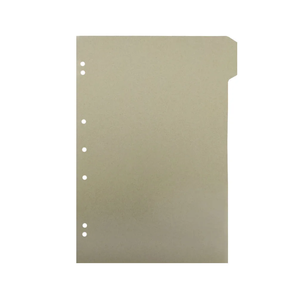 SEPARADOR CARTA 6 DIVISIONES COLOR RONEO DUPLEX 100100i