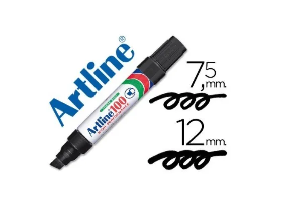 PLUMON PERMANENTE ARTLINE 100 JUMBO NEGRO P.BISELi