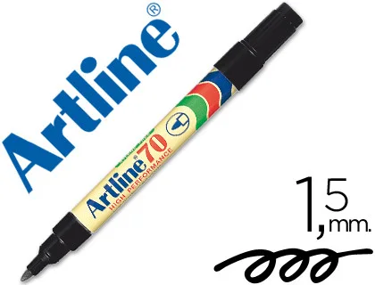 PLUMON PERMANENTE ARTLINE 70 NEGRO P.REDONDAi