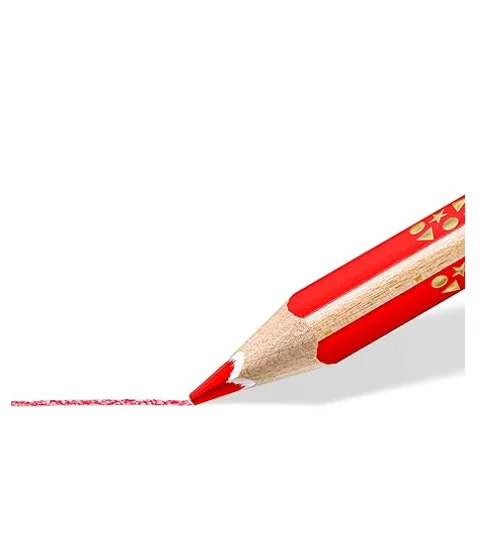 LAPICES DE COLOR JUMBO 6 COLORES TRIANGULAR ABS STAEDTLER 1280NC6