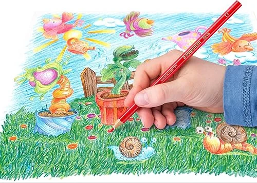 LAPICES DE COLOR JUMBO 6 COLORES TRIANGULAR ABS STAEDTLER 1280NC6