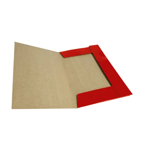 CARPETA CON ELASTICO CARTON ROJA BUHO 5003