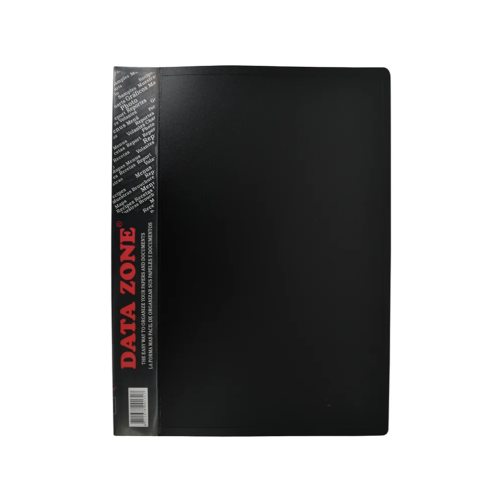 CARPETA C/APRETADOR A-4 DATA ZONE 611 NEGRO