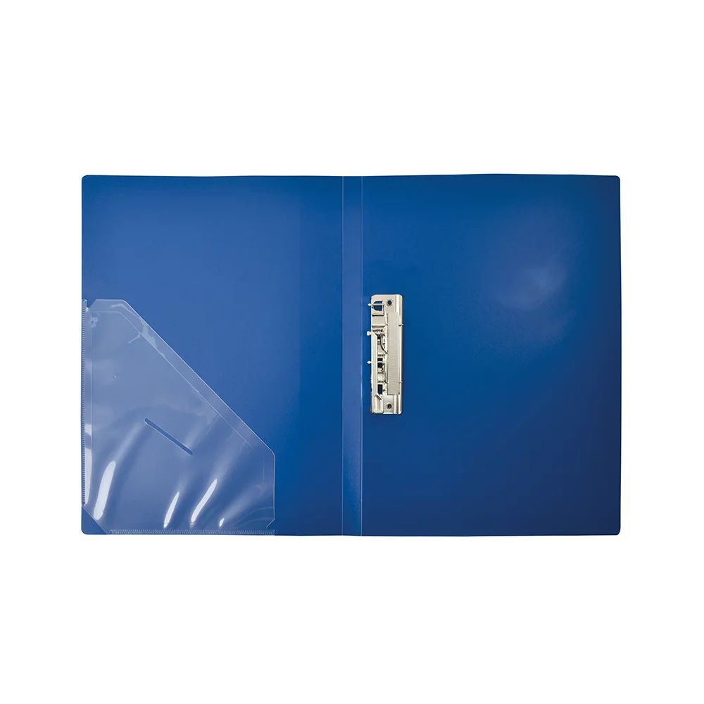 CARPETA C/APRETADOR OFICIO DATA ZONE 711 AZUL