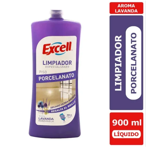 LIMPIADOR PORCELANATO Y PIEDRAS 900CC EXCELL LAVANDA