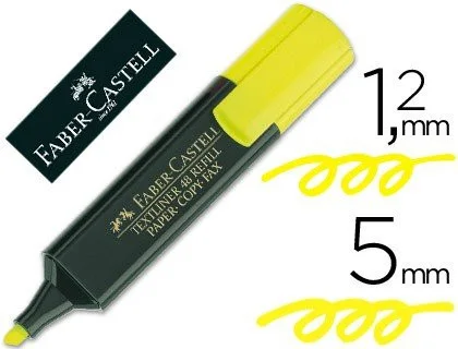 DESTACDESTACADOR FABER CASTELL 46 AMARILLO 154607