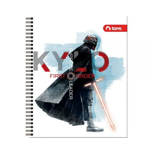 CUADERNO UNIV 7MM 100H STAR WARS TORRE. 29207i
