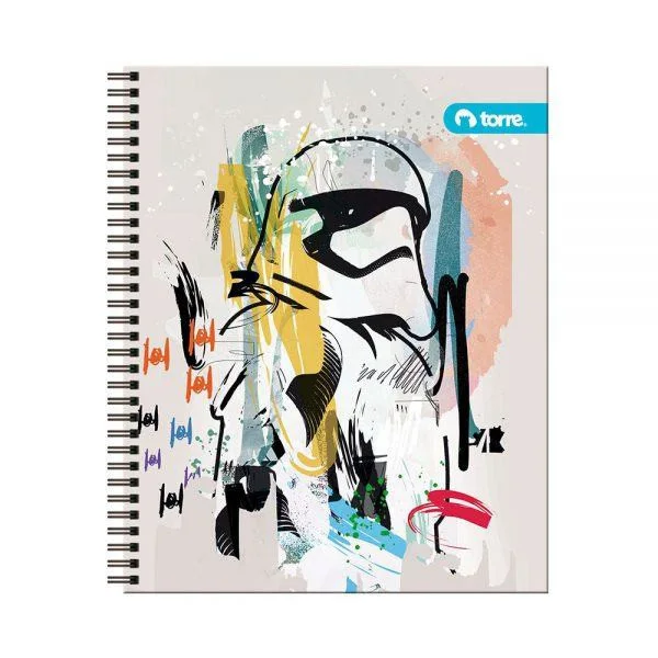 CUADERNO UNIV 7MM 100H STAR WARS TORRE. 29207i