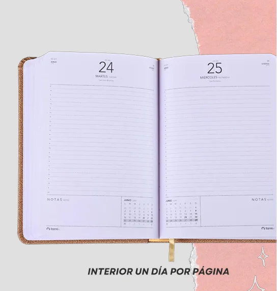 AGENDA 2026 TORRE 4016 (20CM X 15CM) CLASSICA AZUL DIA VISTA 1251
