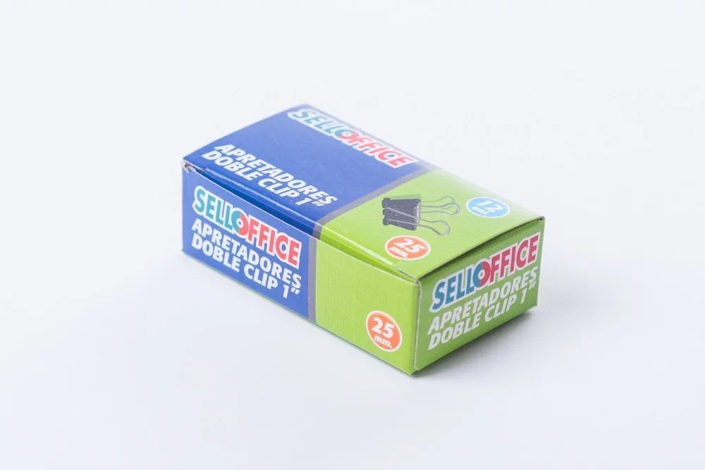 DOBLE CLIPS 25MM SELLOFFICE 12 UND3B0020200i