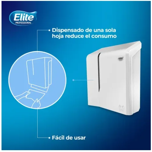DISPENSADOR TOALLA INTERFOLIADA ELITE 91517