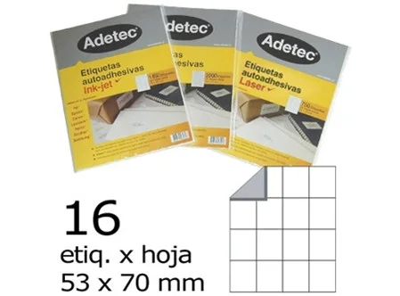 ETIQUETA 53 X 70 16 ETIQUETA 50 HJS ADETEC VERTICAL DIS