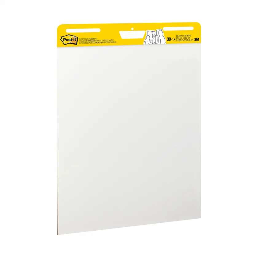 PAPELOGRAFO ADHESIVO 3M POST IT 30HJS 63.5cm x 77.5cm