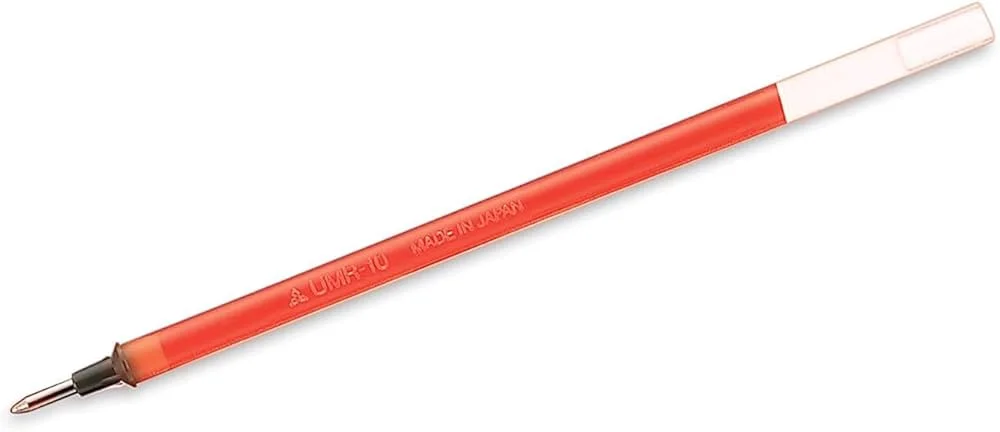 LAPIZ UNIBALL SIGNO UM-153 ROJO GRIP + REPUESTO GRATIS