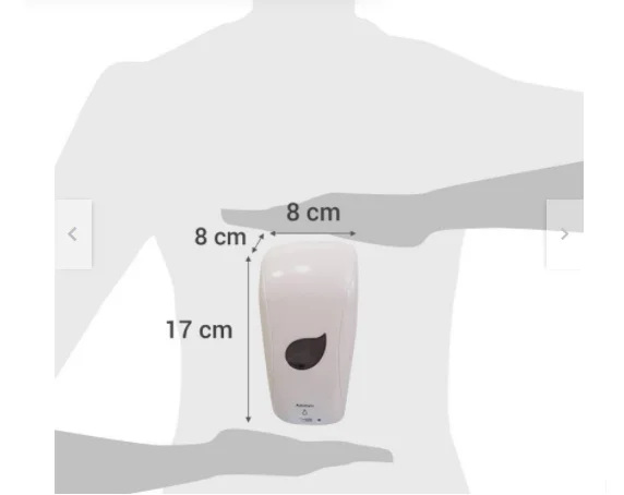 DISPENSADOR JABON AUTOMATICO 1.2LT BIOPAPER SD-962