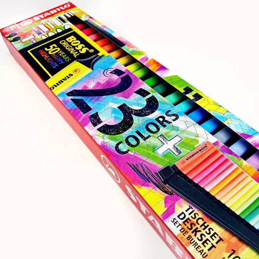 DESTACADOR PASTELES 23 COLORES STABILO 376891