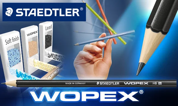 LAPIZ GRAFITO HB N2 WOPEX STAEDTLER ROSADO