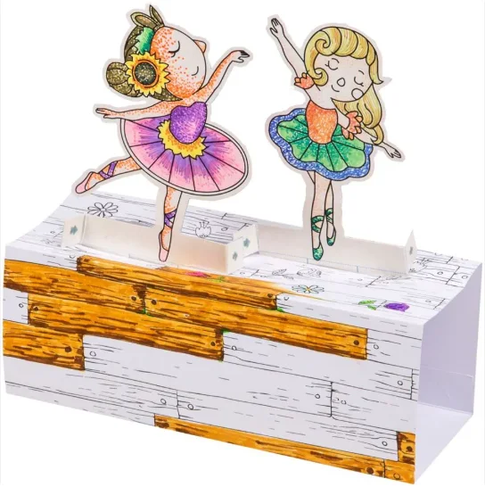 SET 25 PLUMONES FABER 155095 BAILARINA MUSICA