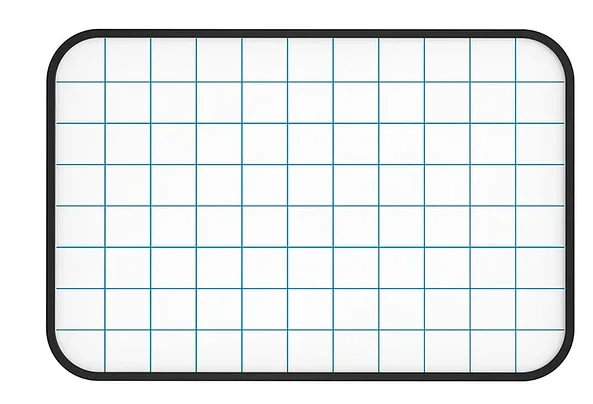 PIZARRA BLANCA 0.2 X 0.3 CALIGRAFIA MATEMATICA DATA ESCOLAR