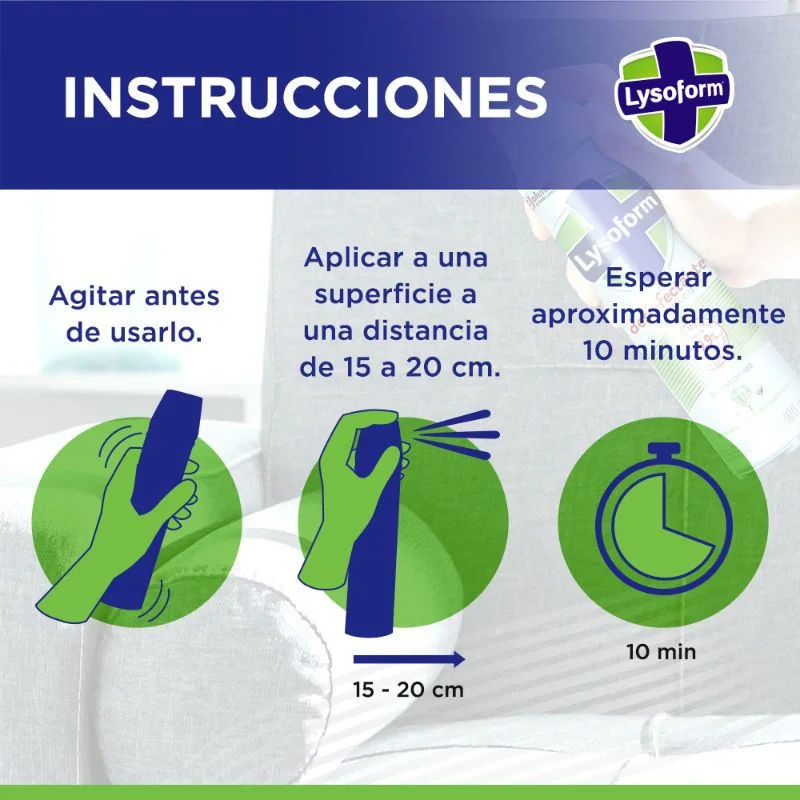 DESODORANTE AMBIENTAL DESINFECTANTE BEBE 360CC LYSOFORM