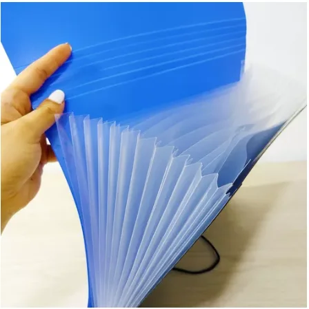 CARPETA PLASTICA FUELLE OFICIO 13 DIVISIONES BUHO 32229