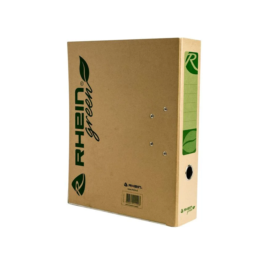 ARCHIVADOR OFICIO ANCHO GREEN RHEIN CREMA ECOLOGICO